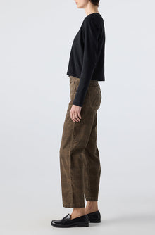 AMO Denim | Lillian Cord in Dark Sand