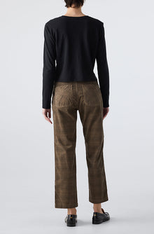 AMO Denim | Lillian Cord in Dark Sand