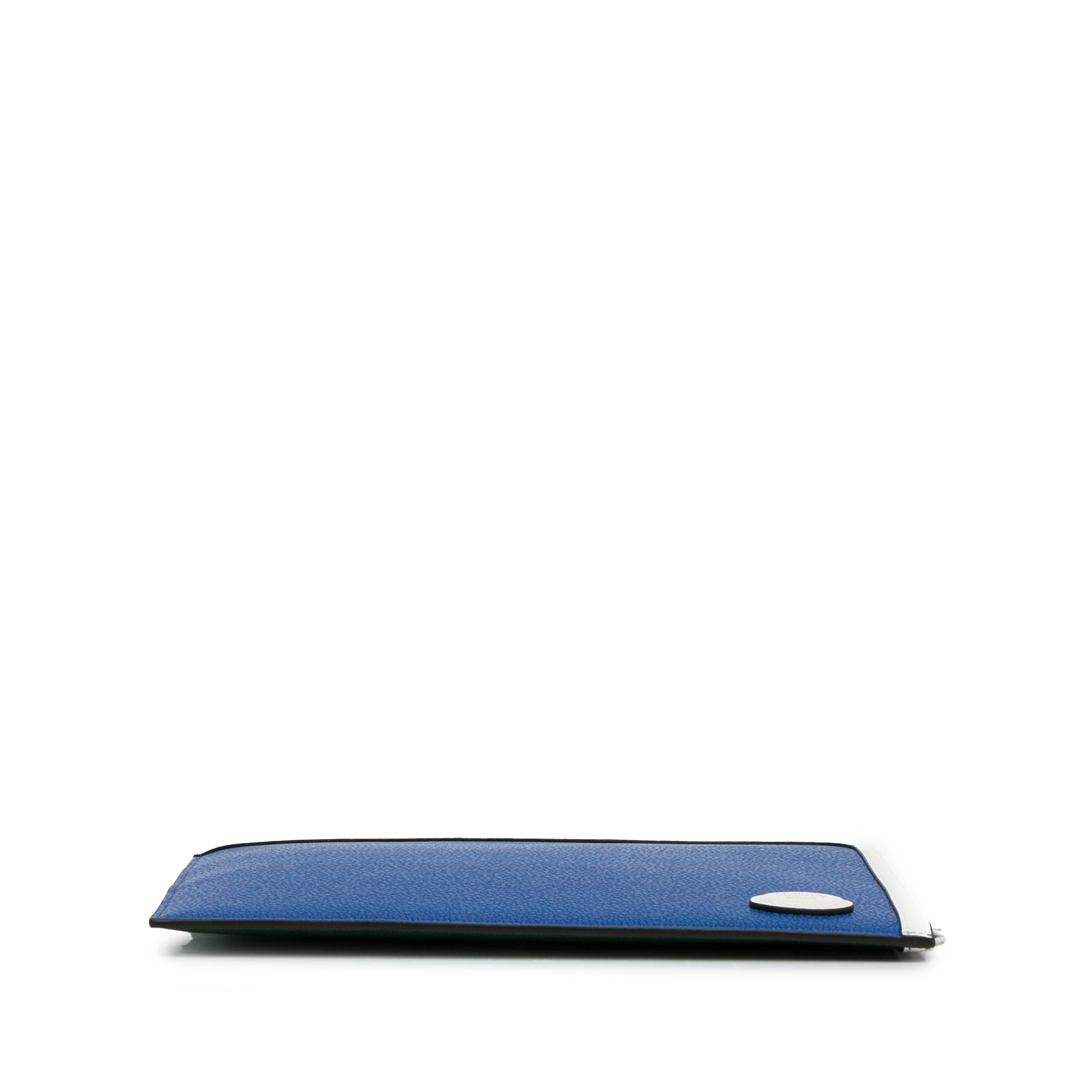 Mulberry | Pre-Owned X Richard Malone Zip Clutch | Blue