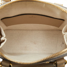 Gucci | Pre-Owned Mini GG Supreme Horsebit 1955 Satchel | Brown/Beige