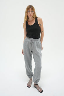 LNA Clothing - Audra sparkle tank in black