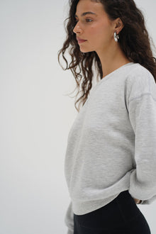 Women | Vintage Daniel Sweatshirt | Heather Grey