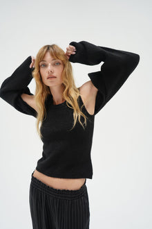 Women | Ean Shrug Sweater Set | Black