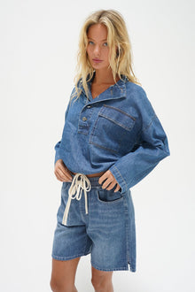 Women | Lilah Jacket | Soft Denim