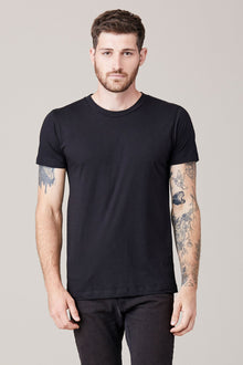 Men | Short Sleeve Crew | Black