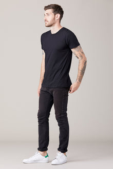 Men | Short Sleeve Crew | Black