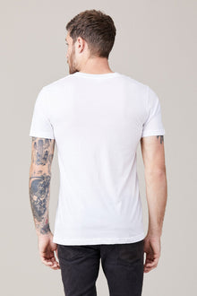 Men | Short Sleeve Crew | White