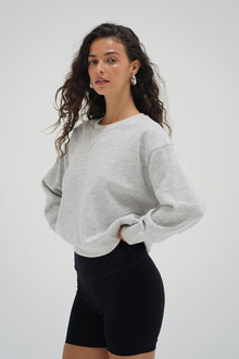 Women | Vintage Daniel Sweatshirt | Heather Grey