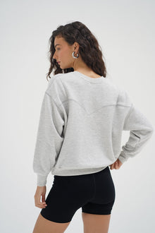Women | Vintage Daniel Sweatshirt | Heather Grey