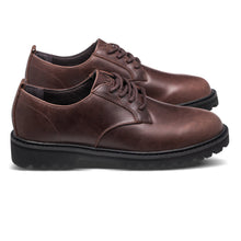 Mens | Logan | Walrus Brown Leather Black