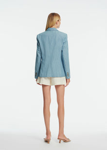 Denim Blazer | Light Denim