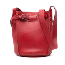Celine | Pre-Owned Leather Big Bag Bucket Crossbody - II | Red