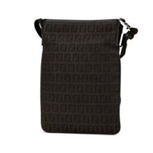Fendi | Pre-Owned Zucchino Canvas Crossbody - II | Black