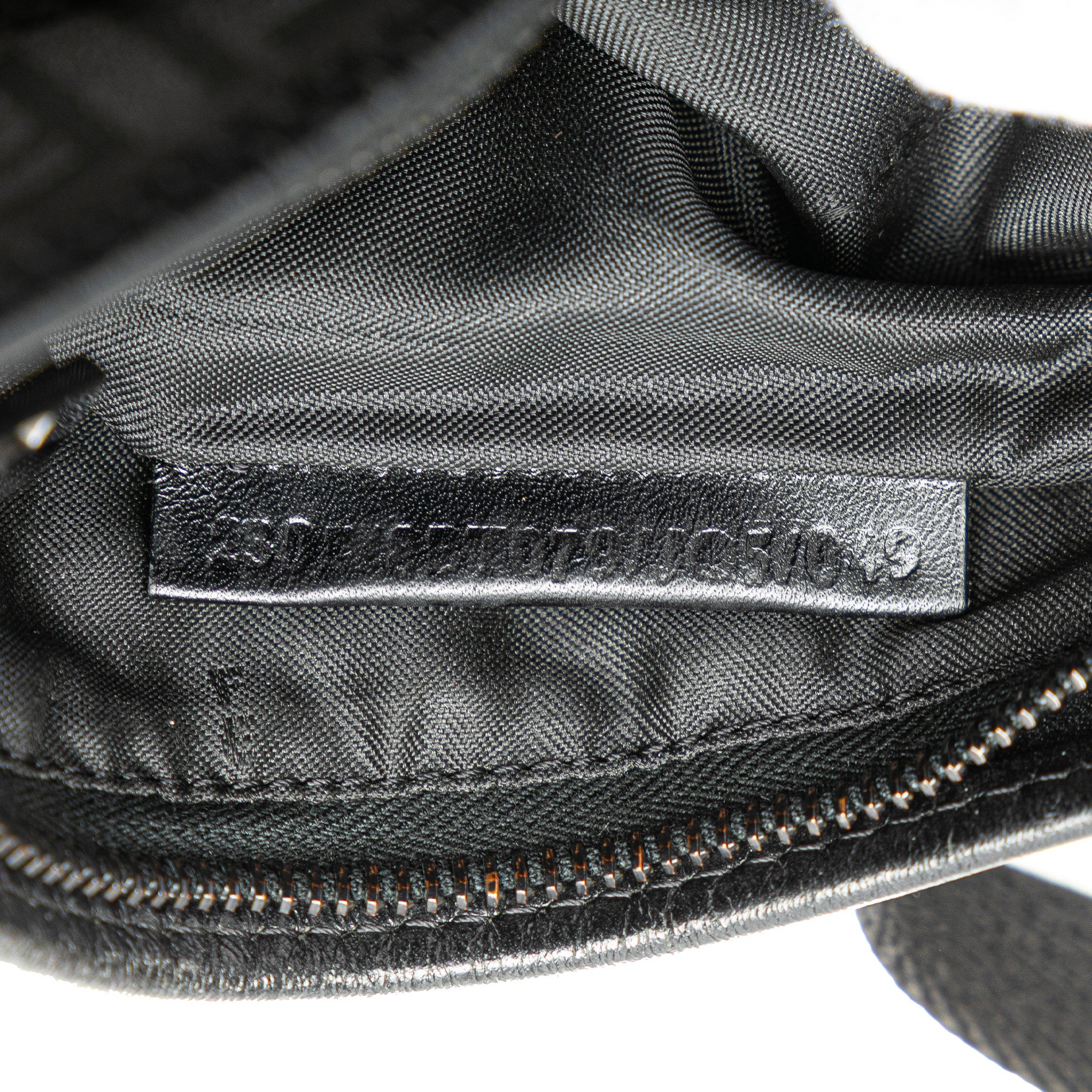 Fendi | Pre-Owned Zucchino Canvas Crossbody - II | Black