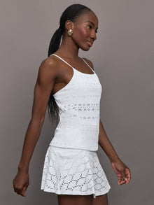 Fitted Tank | White