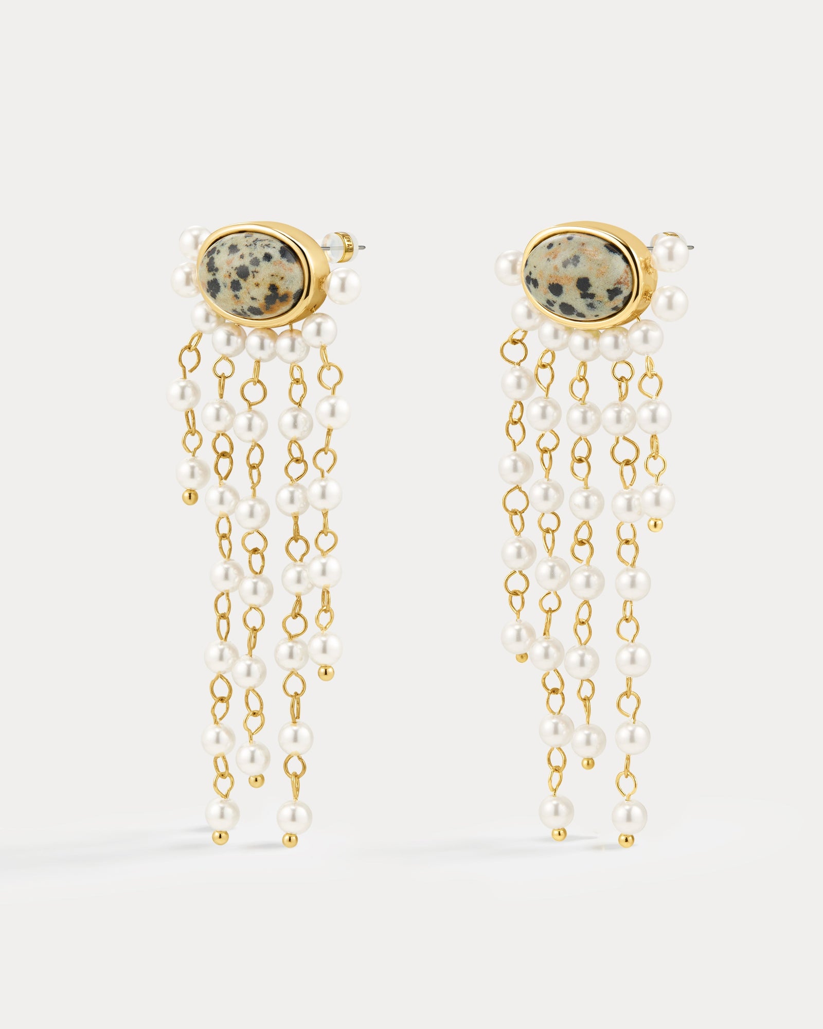 The Palma Pearl Studs | Gold