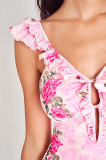 Ruffle Mini Skirt | Pink Ivy