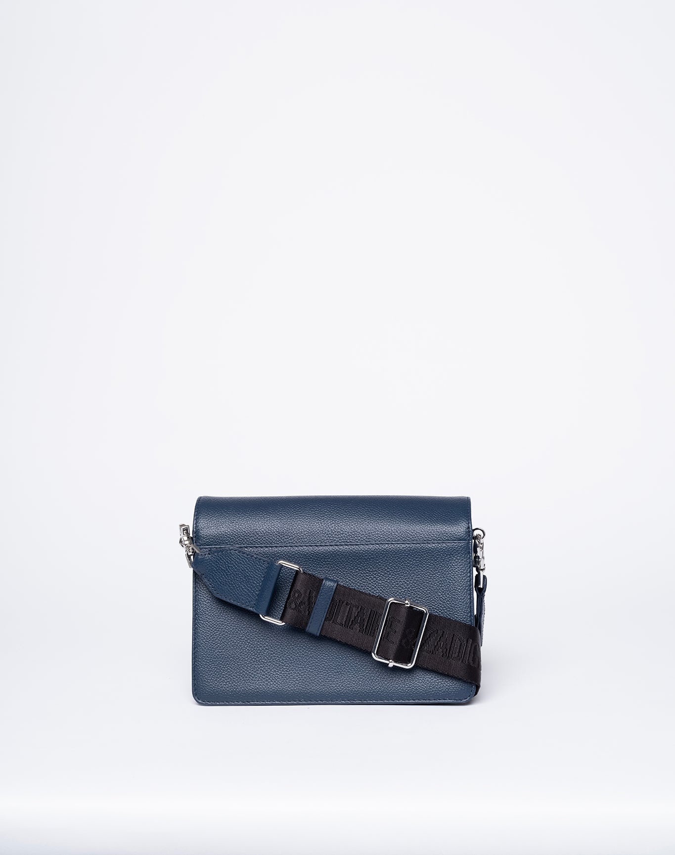 Lolita Wings Grained Leather Bag | Navy Blue