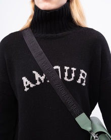 Lolita Wings Grained Leather Bag - I | Soul