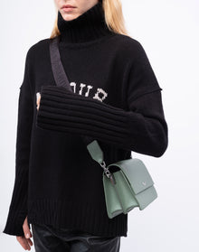 Lolita Wings Grained Leather Bag - I | Soul