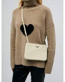 Duo Wings Grained Leather Bag | Flash