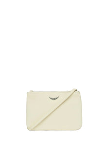 Duo Wings Grained Leather Bag | Flash