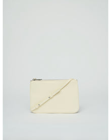Duo Wings Grained Leather Bag | Flash