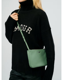 Duo Wings Grained Leather Bag | Soul