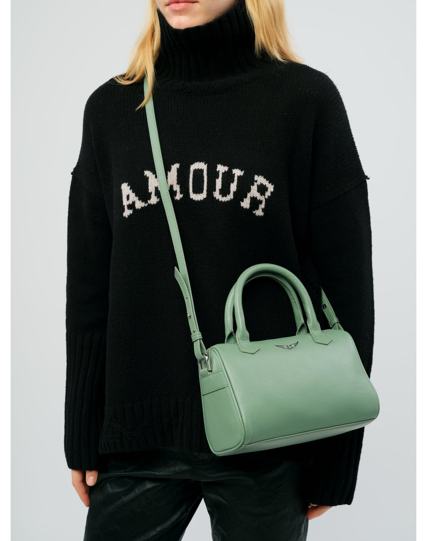 XS Sunny Wings Grained Leather Bag | Soul