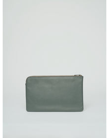 Uma Wings Grained Leather Small Pouch | Road