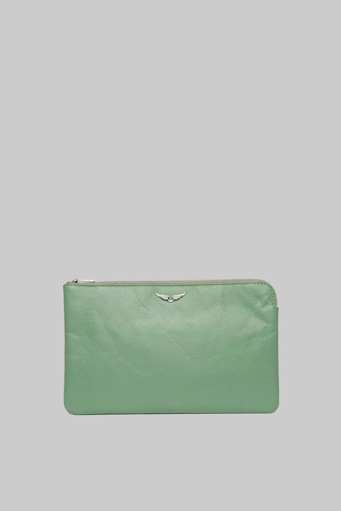 Uma Wings Grained Leather Small Pouch | Soul