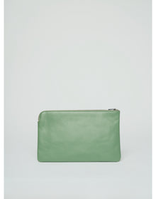 Uma Wings Grained Leather Small Pouch | Soul