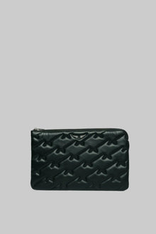 Uma Wings Zv Quilted Small Pouch | Black