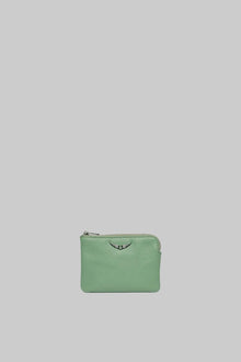 Mini Uma Wings Grained Leather Small Pouch | Soul