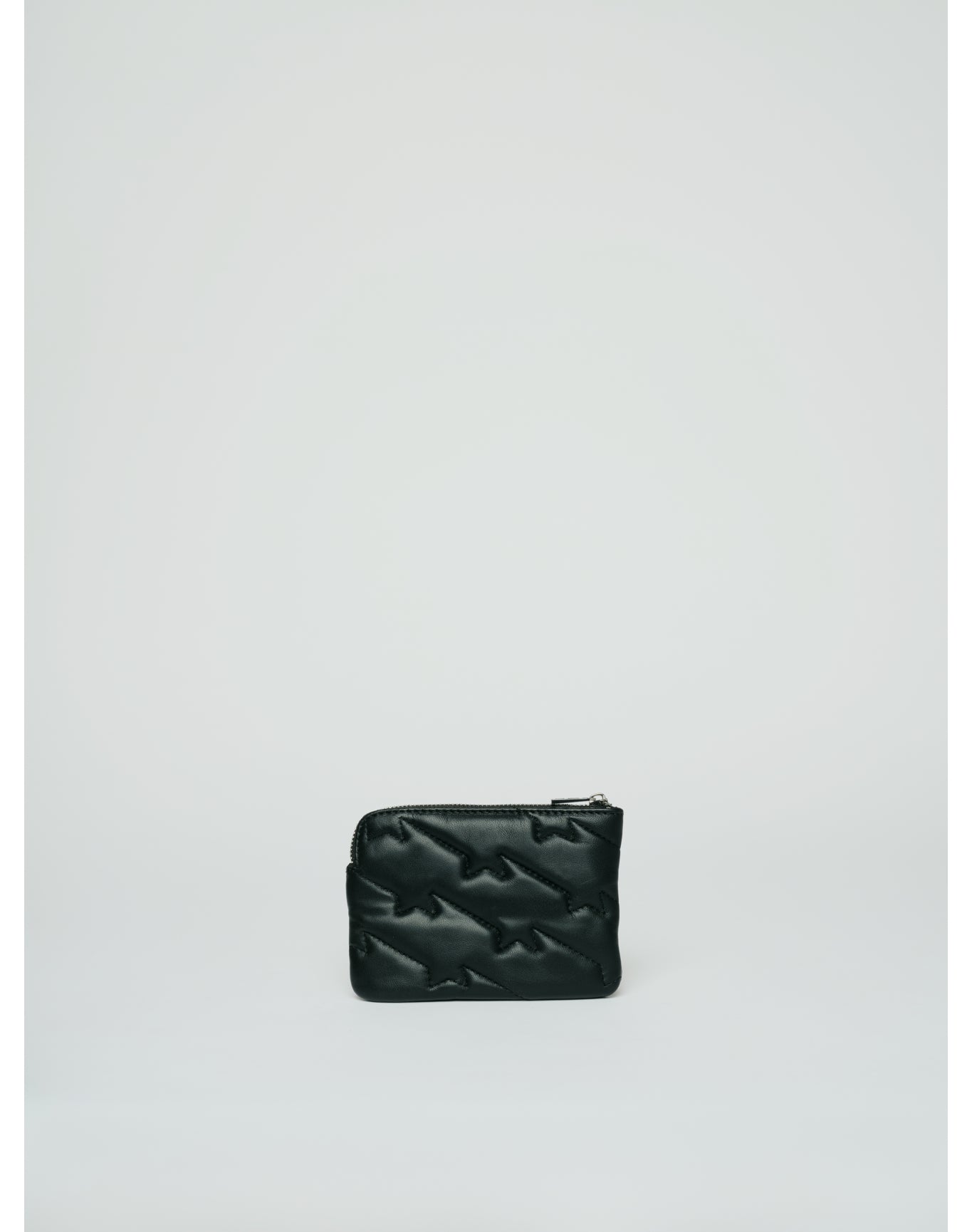 Mini Uma Wings Zv Quilted Small Pouch | Black