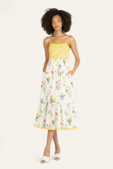 Finley Dress | Yellow Vintage x Border