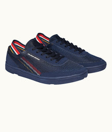 Larson Stripe O.B Stripe You Can Swim In Shoes | Navy/Orange
