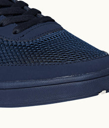 Larson Stripe O.B Stripe You Can Swim In Shoes | Navy/Orange