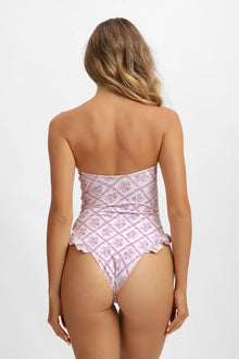 Women | Lily Ruffled One Piece | Lavender Tea