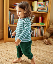 Boys | Edward Baby T-Shirt | Green/Blue