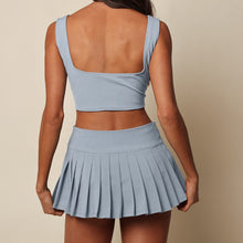 Women | Tennis Skirt | Light Denim