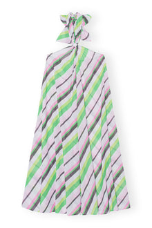 Light Chiffon Halterneck Dress | Multicolour
