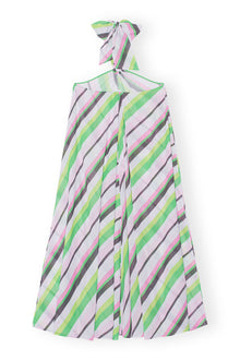 Light Chiffon Halterneck Dress | Multicolour