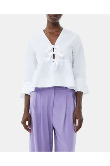 Light High Waist Flared Leg Trousers | Purple Haze