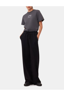 Light Isoli Wide Leg Trousers | Black