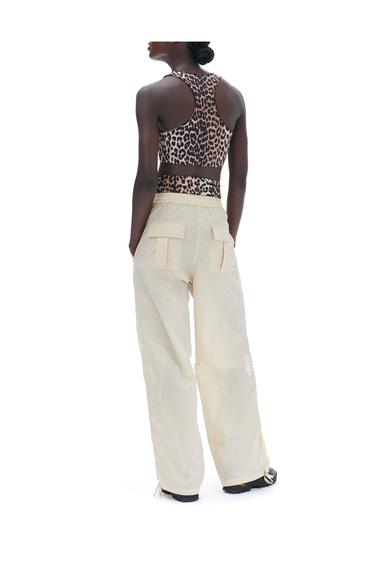 Light Tech Drawstring Trousers | Biscotti