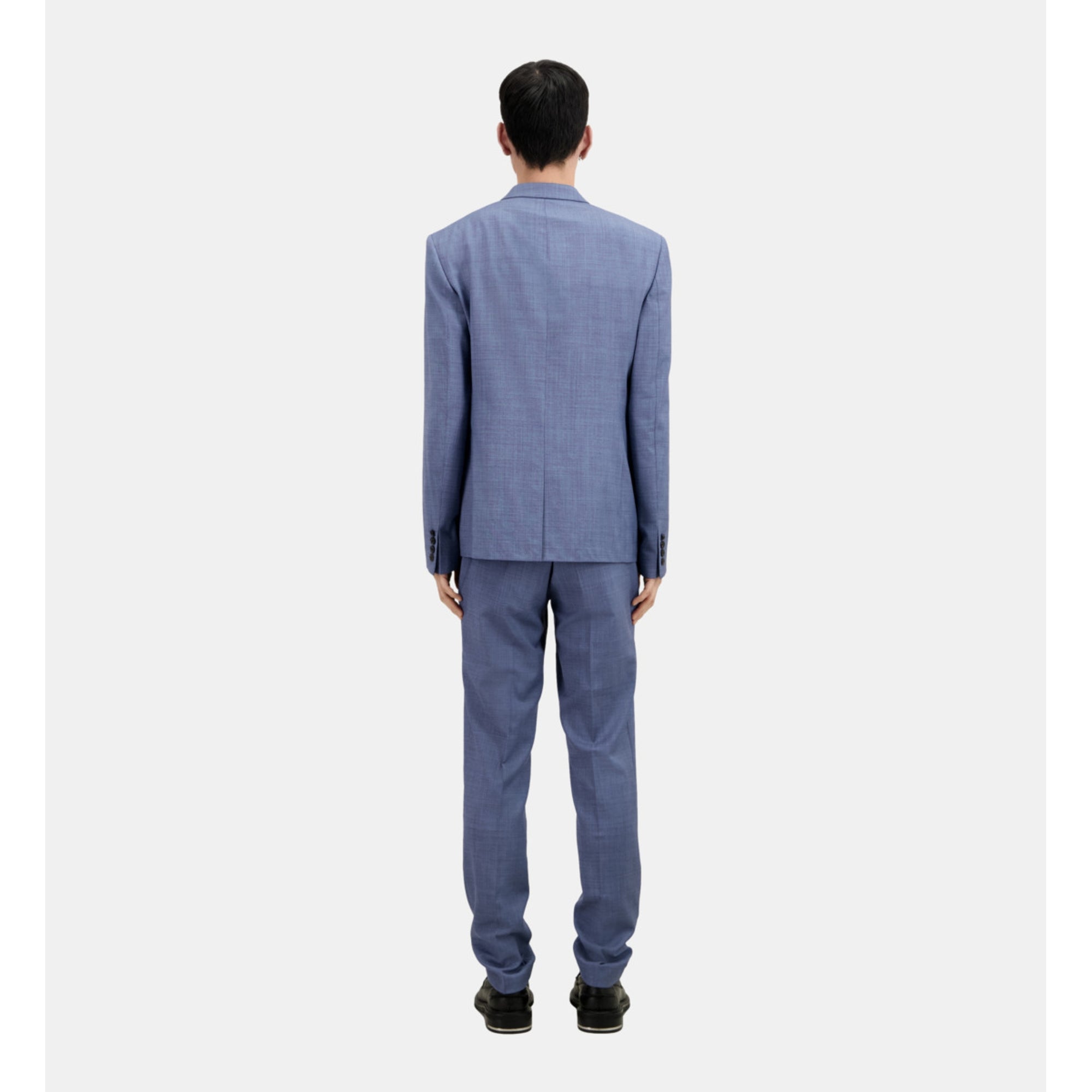 Light Wool Suit Jacket | Men | Blue