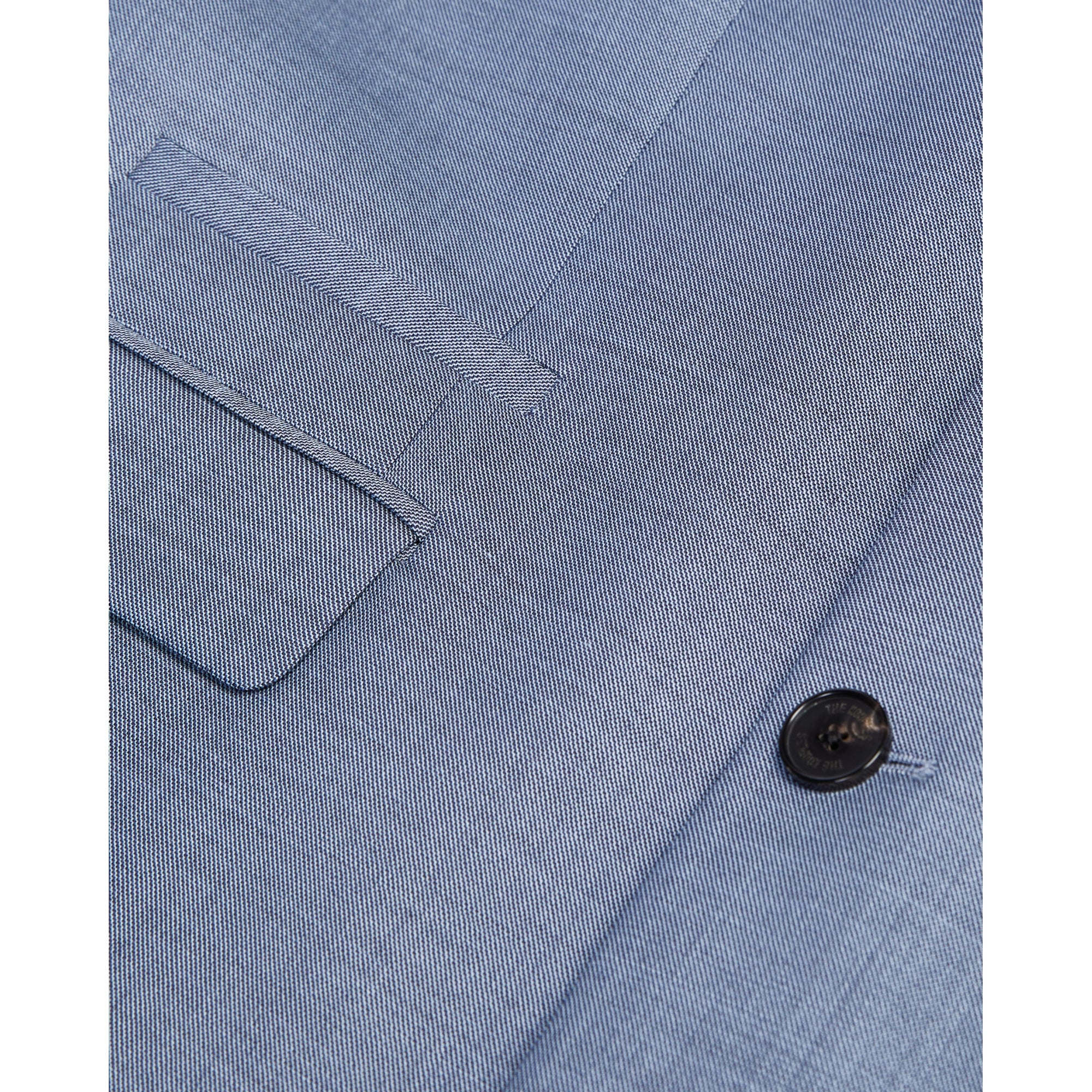 Light Wool Suit Jacket | Men | Blue