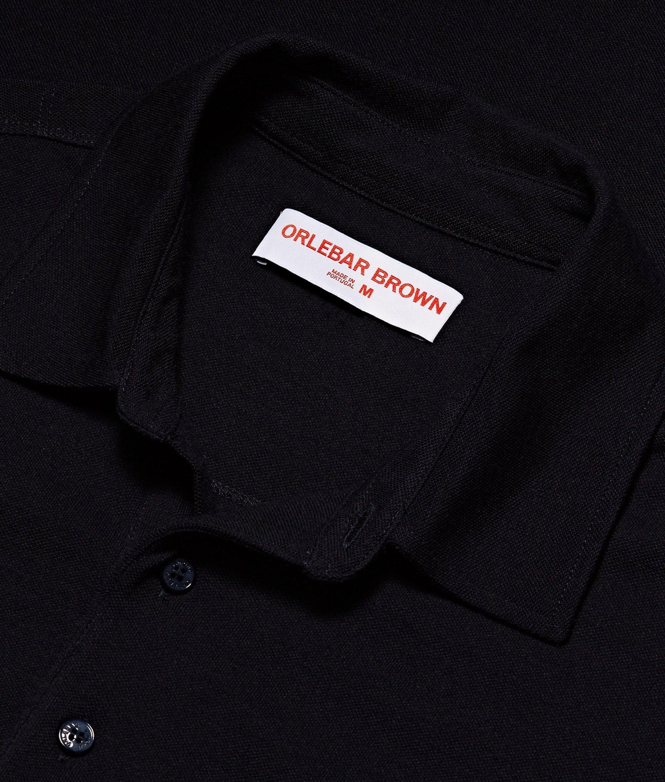 Linwood Tailored Fit Long Sleeve Polo Shirt | Navy