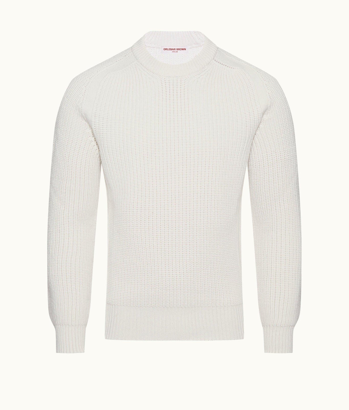 Lipen Merino Merino Rib Jumper | Cloud